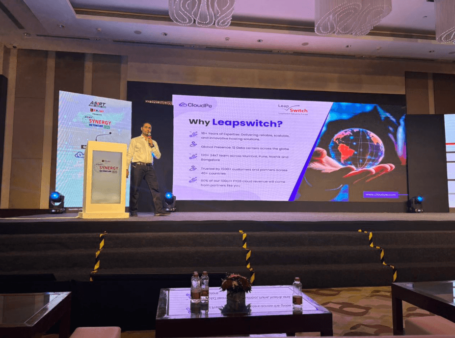 ASIRT conclave event 2025 - cloudpe gold sponsor